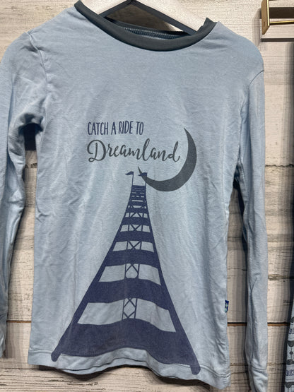 Boys Size 6 Kickee Pants Bamboo Pajama Set - Good Used Condition*