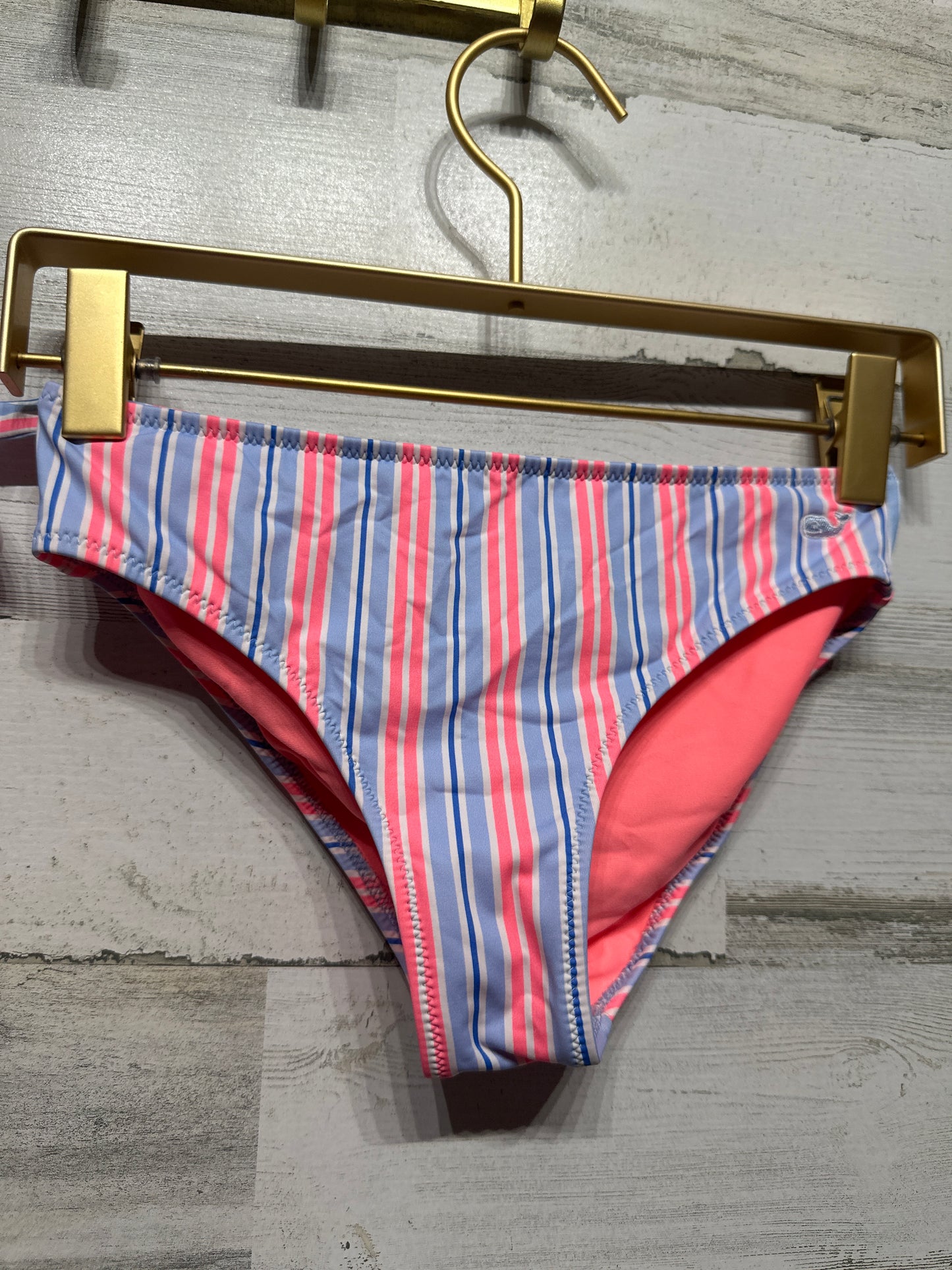 Girls Size Small (7/8) Vineyard Vines Two Piece Striped Swimsuit - Very Good Used Condition