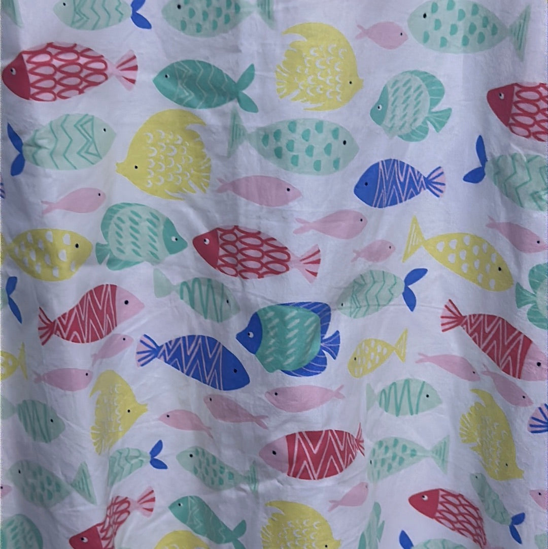 Girls Size 6x Sage and Lilly Fish Dress - New With Tags