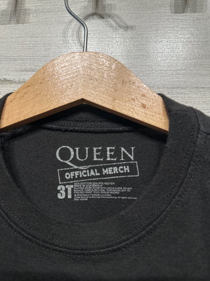 Preowned Size 3t Queen Official Merch T-Shirt - Very Good Used Condition