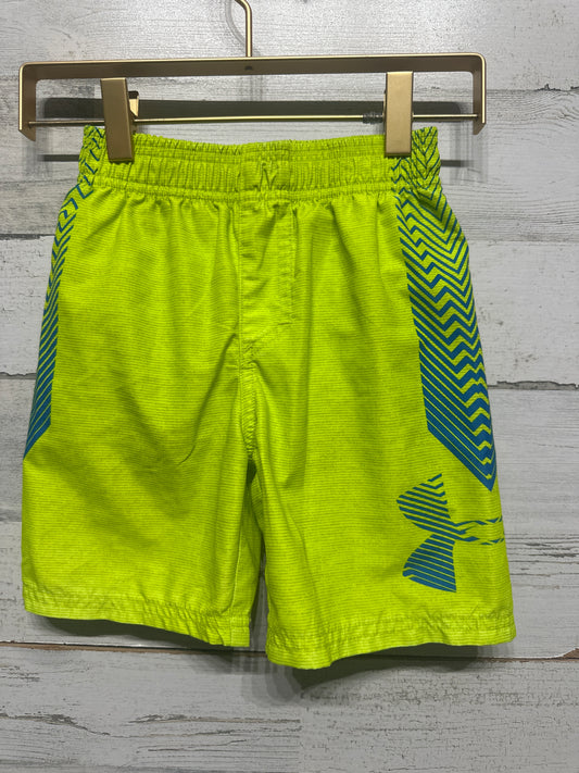 Boys Size 4 Under Armour Swim Trunks - Very Good Used Condition