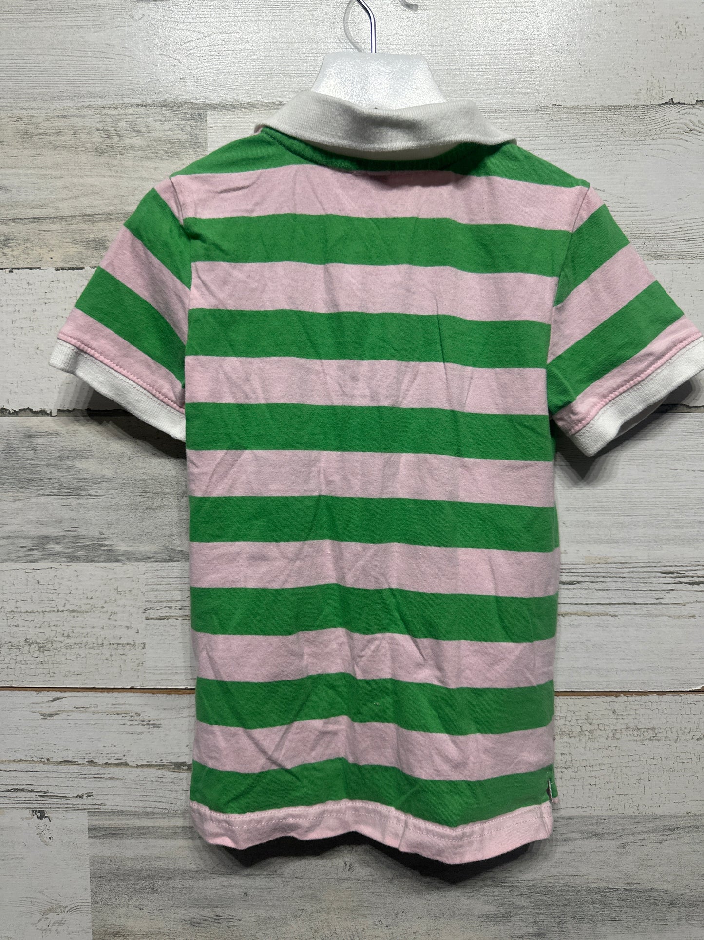Girls Size 4 Janie and Jack Striped Polo Shirt - Good Used Condition