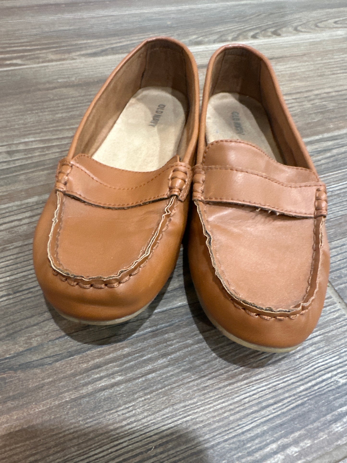 Women’s Size 7 Old Navy Brown Loafer Shoes - Good Used Condition