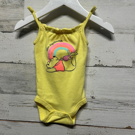 Girls Size 3m Disney Jumping Beans Winnie The Pooh Little Daydreamer Onesie - Good Used Condition