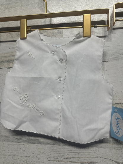 Newborn Auraluz Embroidered Two Piece Set - New With Tags