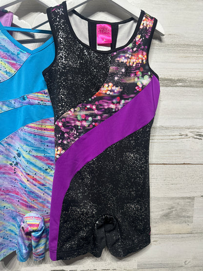 Dancewear Unitard Lot - Capezio Future Star - Girls Size Small - VGUC