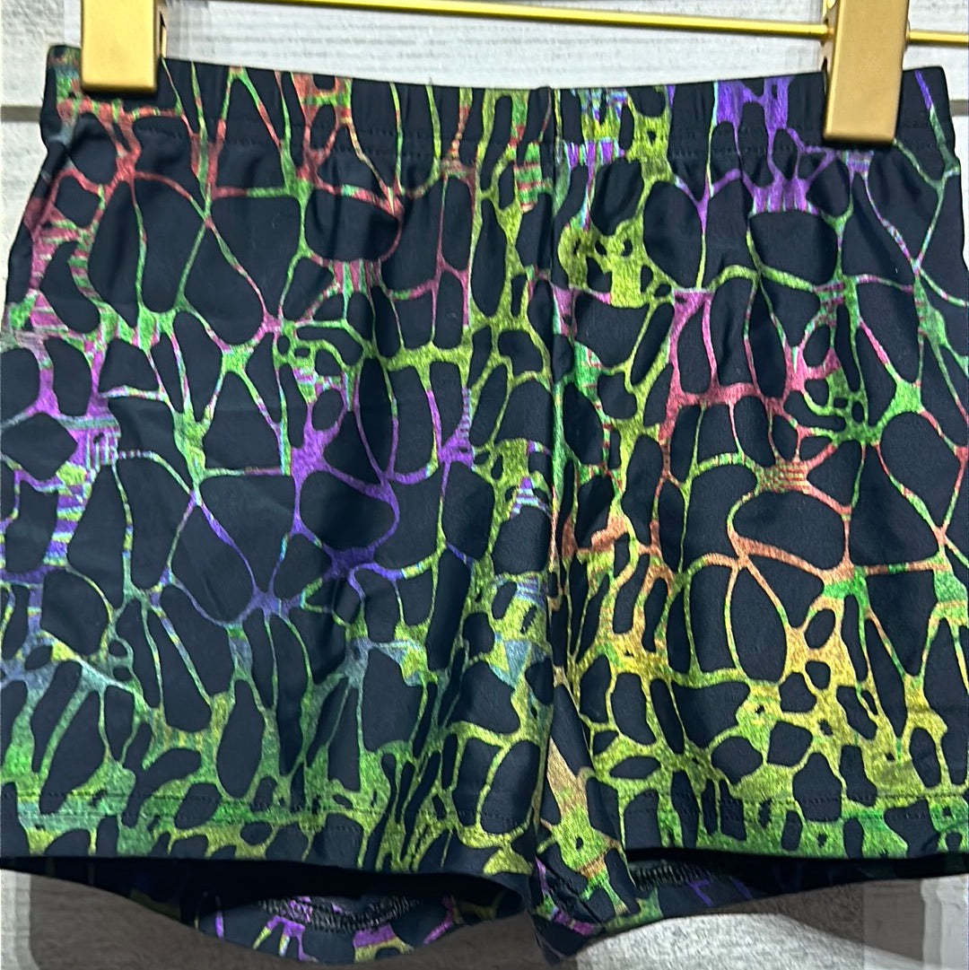 Girls Size 6x/7 Body Wrappers Dance Shorts  -  Good Used Condition