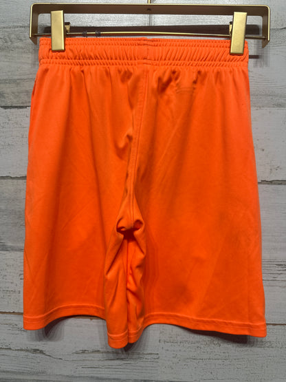 Size YXS (7) Under Armour Orange Athletic Shorts - Good Used Condition