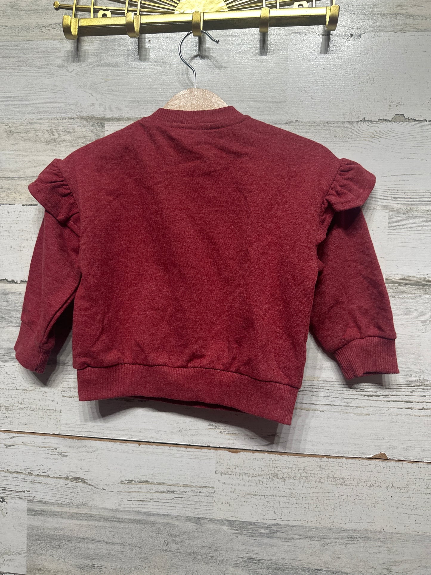 Girls Size 18m Jessica Simpson Merry Sweatshirt - Very Good Used Condition