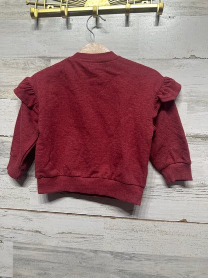 Girls Size 18m Jessica Simpson Merry Sweatshirt - Very Good Used Condition