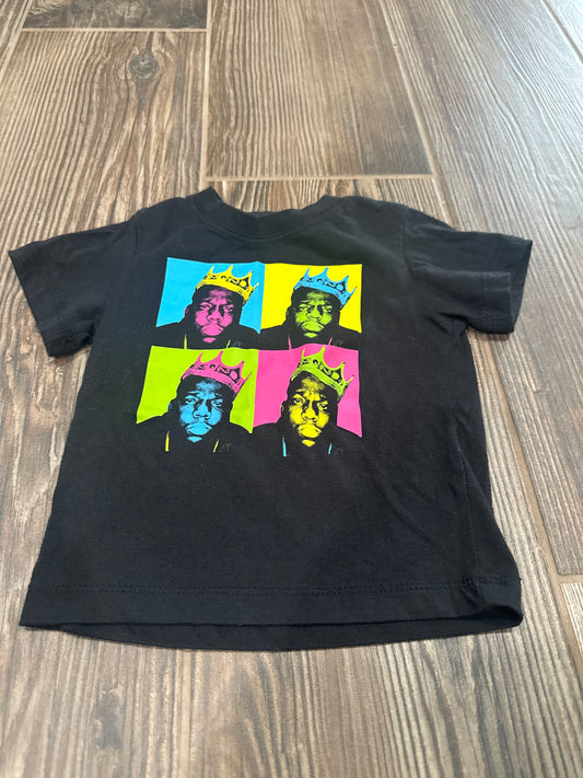 Boys Preowned Size 18m The Notorious BIG T-Shirt- Good Used Condition