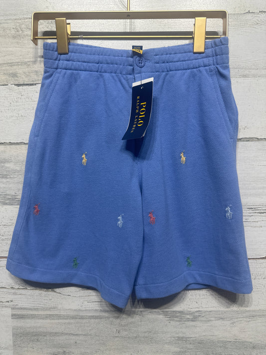 Boys New Size 7 Polo Ralph Lauren Embroidered Logo Shorts - New With Tags