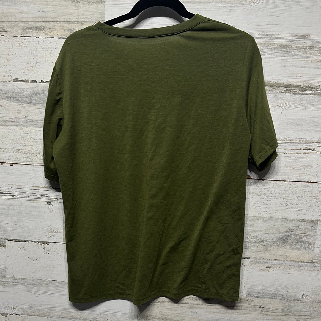 Women's Size XL Talk To Me Goose Green Tee - Good Used Condition