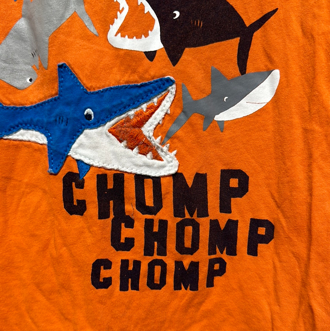 Boys Size 4t Carter’s Chomp Shirt  - Good Used Condition