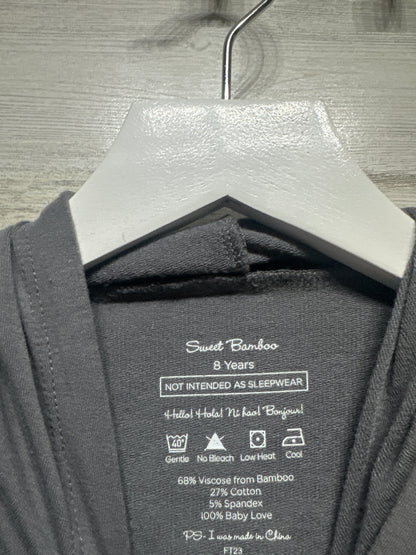 Boys Size 8 Sweet Bamboo Grey Hoodie and Jogger Set - Good Used Condition*