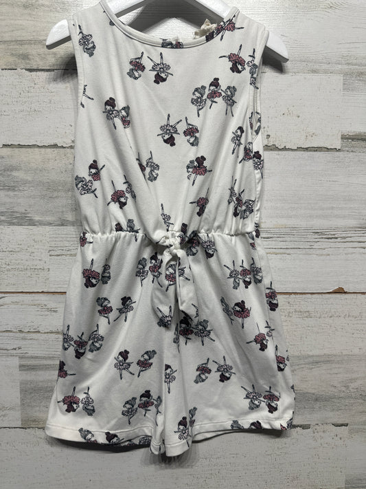 Girls Size 6 Emma & Elsa Ballerina Romper - Good Used Condition