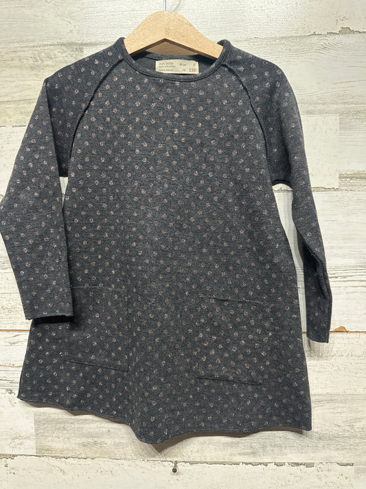 Zara Girls Soft Collection Polka Dot Dress - Girls Size 5 (110 cm) - Very Good Used Condition