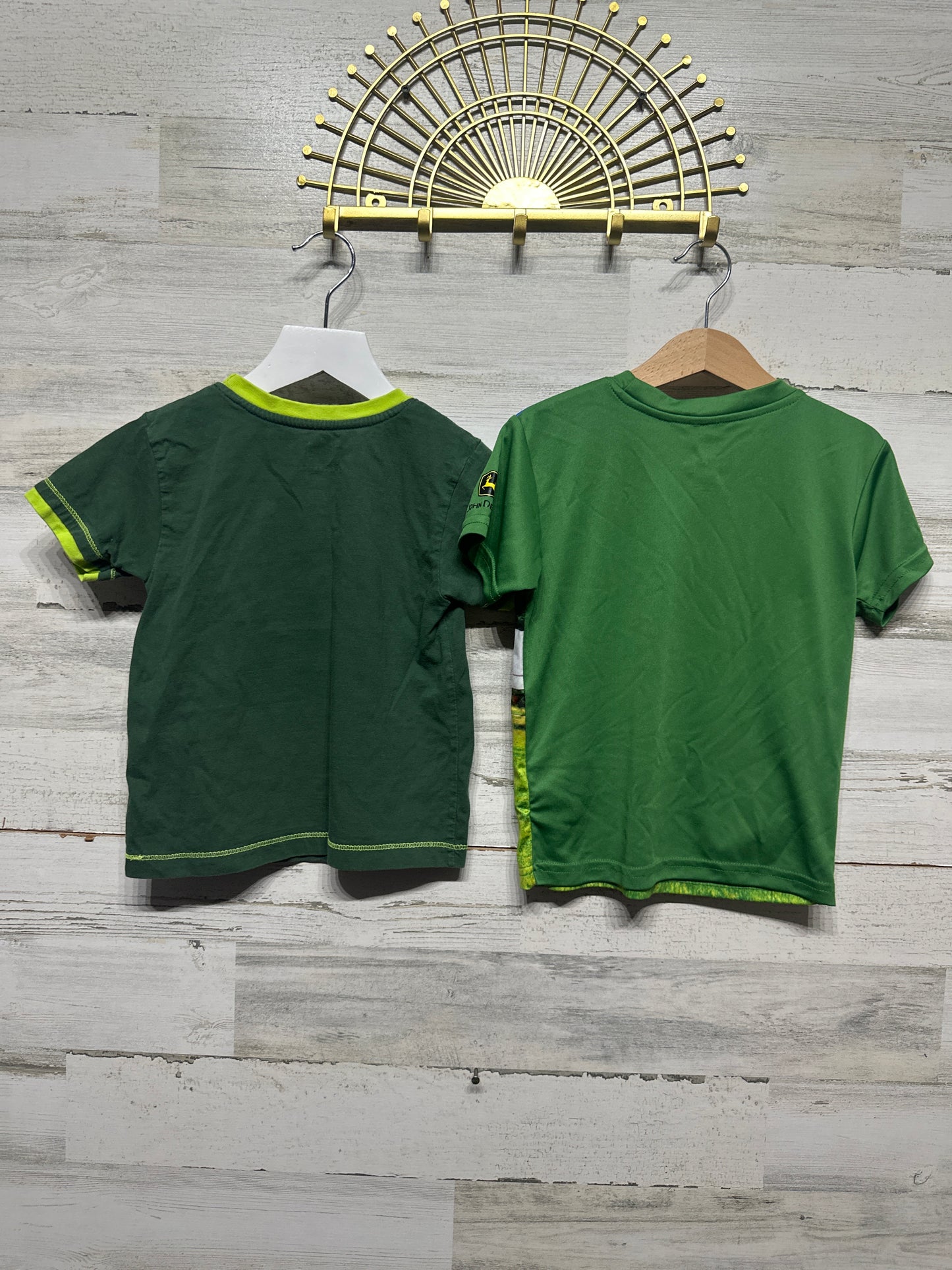 Size 3t John Deere Shirt Lot (2 Pieces) - Very Good Used Condition