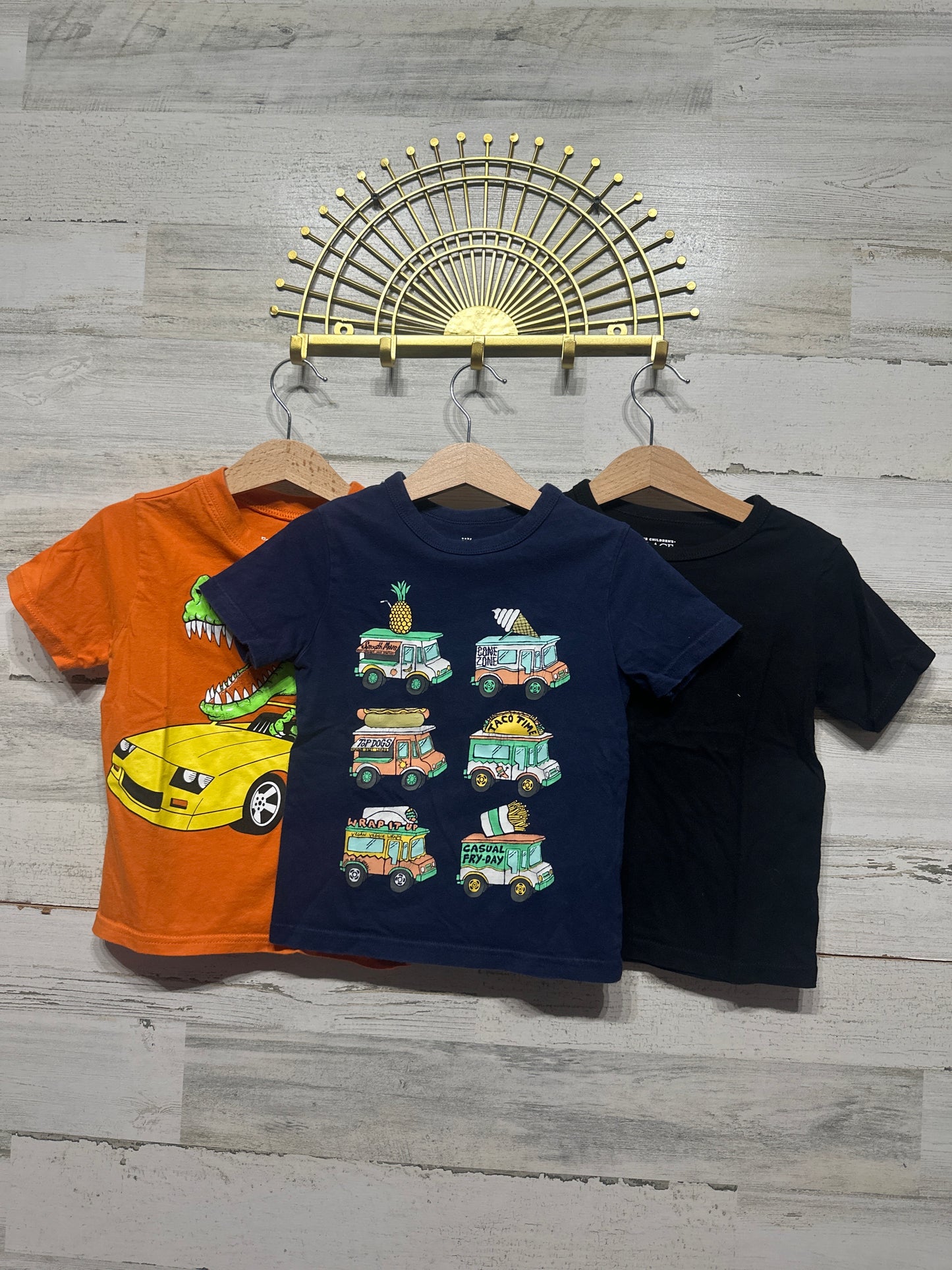 Boys Preowned Size 3t T-Shirt Lot (3 pieces) - Good Used Condition