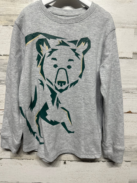 Boys Size 8 365 Kids Thermal Bear Shirt - Very Good Used Condition