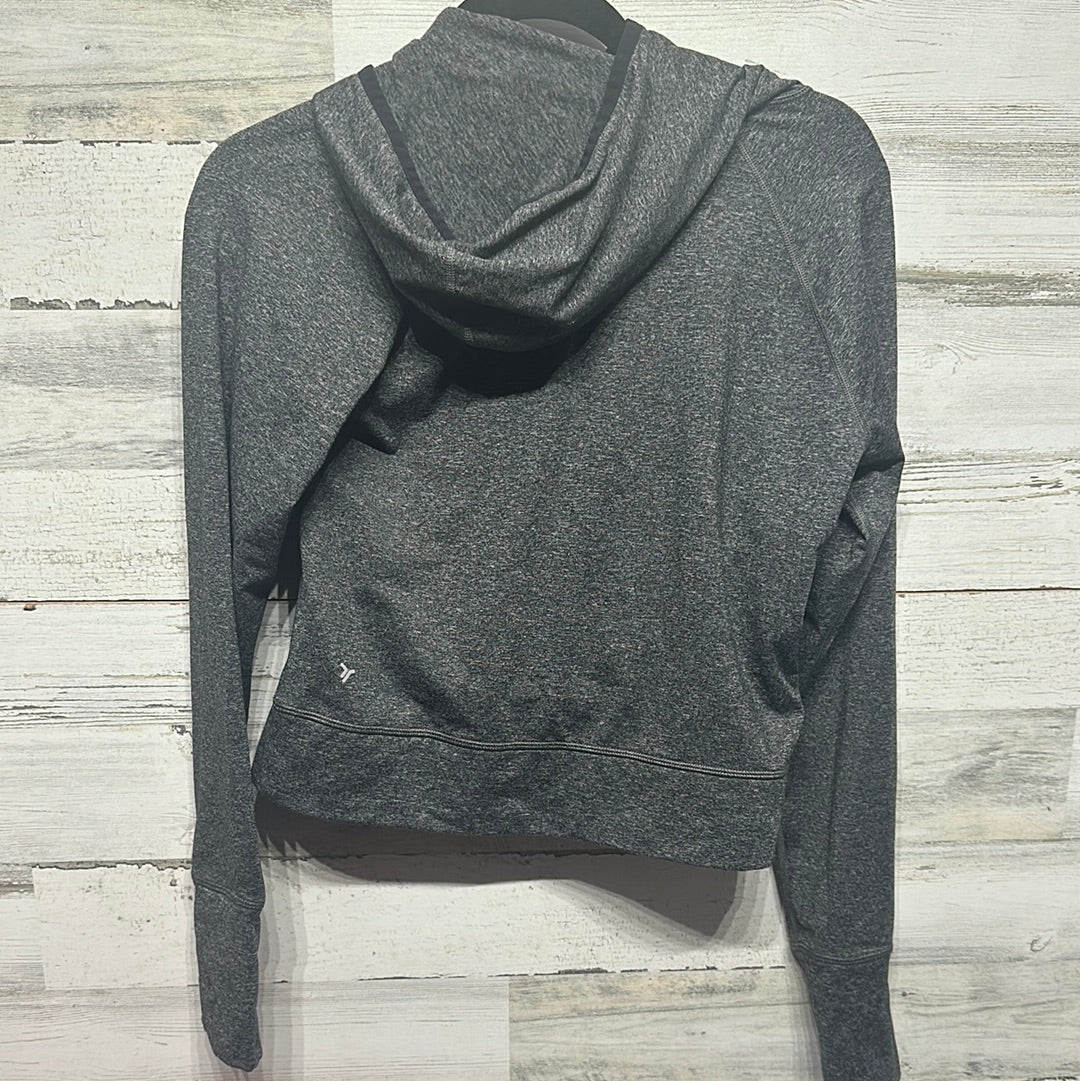 Women's Size Small - Old Navy Active Cozecore Cropped Grey Hoodie - Good Used Condition