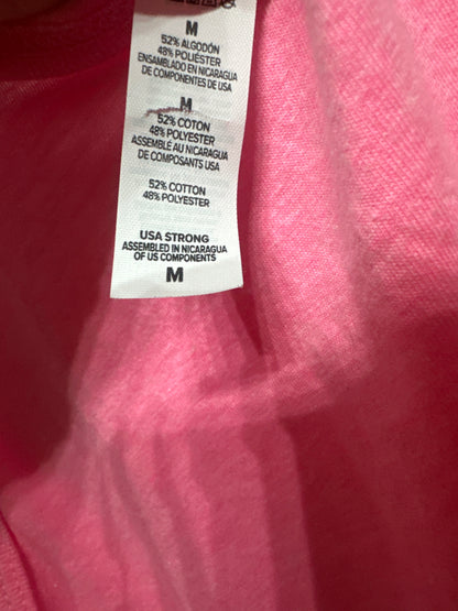 Women’s Medium Varsity Spirit CHEER Pink Tank Top - Very Good Used Condition