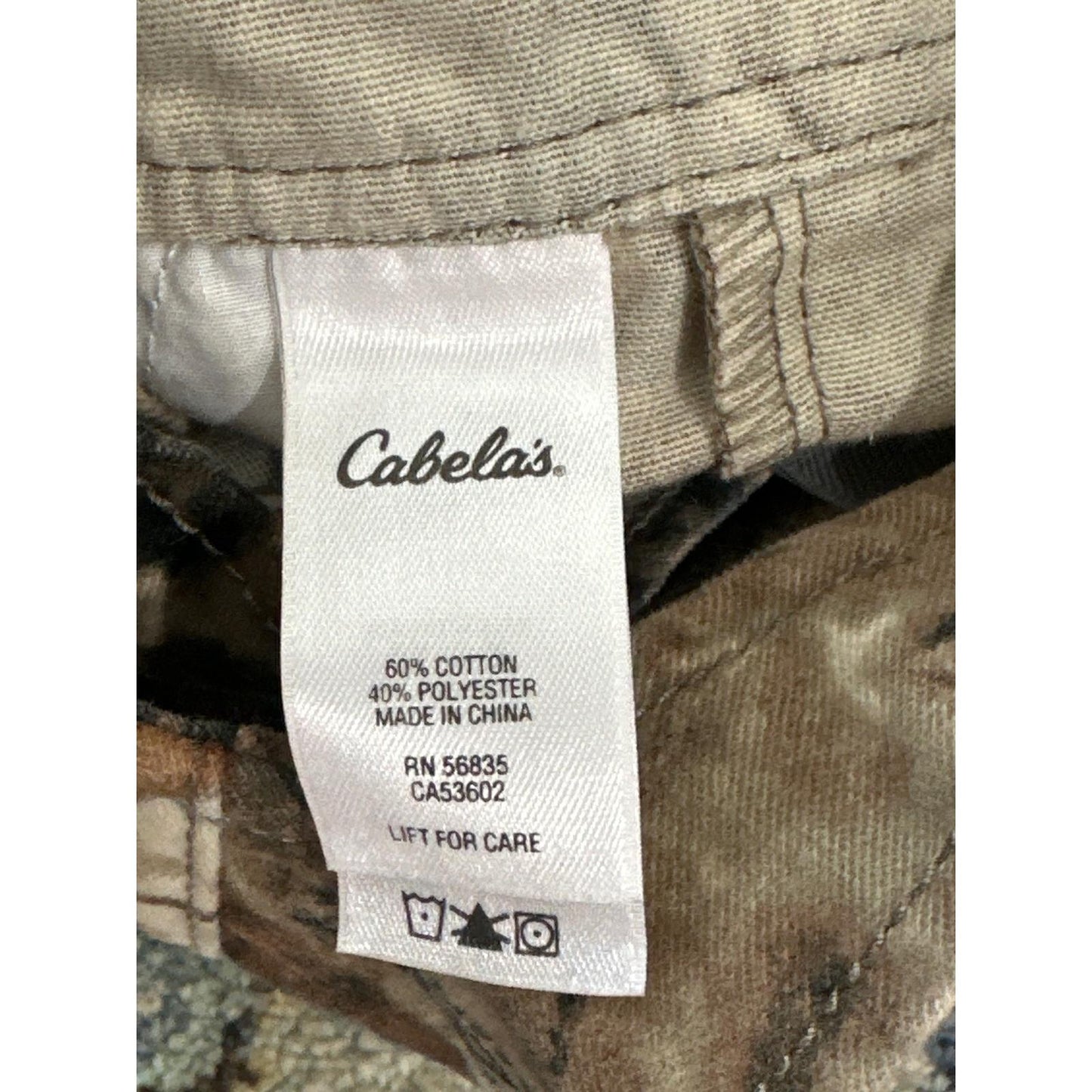Cabela's Camo Overalls Kids 12-18M Brown Zonz Woodland Bib Shorts EUC