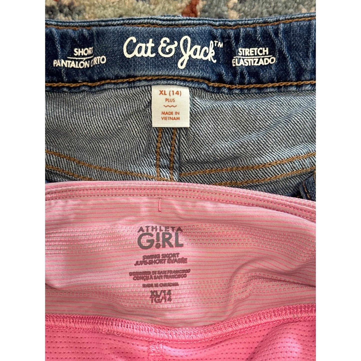 Cat & Jack Athleta Rebel Girls Girls XL 14/16 Spring Summer Bundle