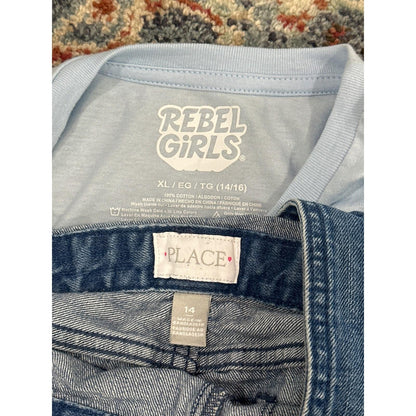 Cat & Jack Athleta Rebel Girls Girls XL 14/16 Spring Summer Bundle