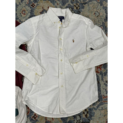 Polo Ralph Lauren Abercrombie Johnston & Murphy H&M Boys Size 8 Bundle EUC