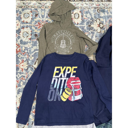 Gap Kickee Pants Tommy Bahama Class Club Boys 7 Long Sleeve Shirt Pant Bundle