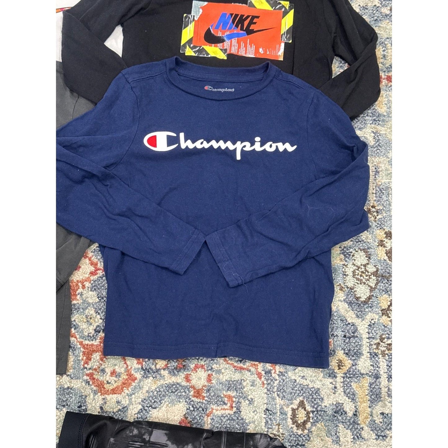 Nike Under Armour Champion Athletic Bundle Boys Size 7 Multicolor 6pc Set