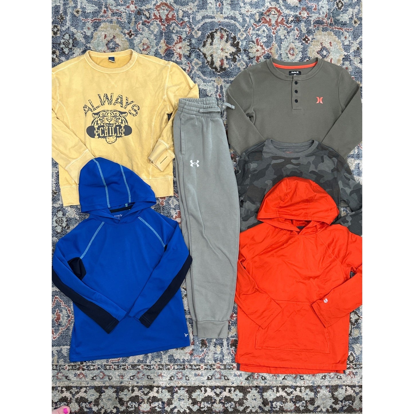 Under Armour Hurley Old Navy Boys Size Medium 8 Bundle Active Casual