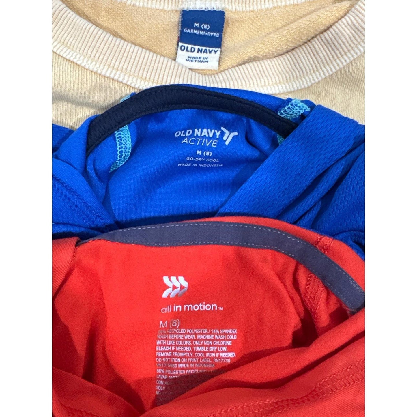 Under Armour Hurley Old Navy Boys Size Medium 8 Bundle Active Casual