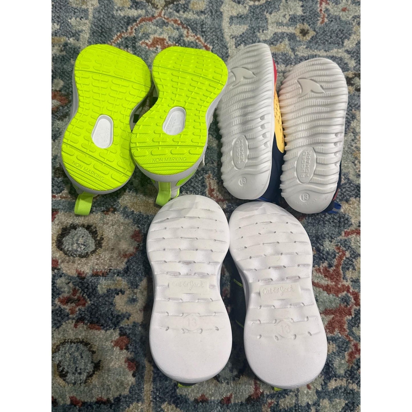 Adidas Target Rugged Shark Shoes Boys 13 Summer Bundle GUC