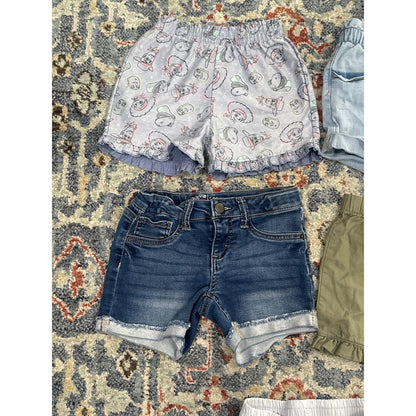 Shorts Skort Bundle Girls Size 6 Ruffle Denim Casual