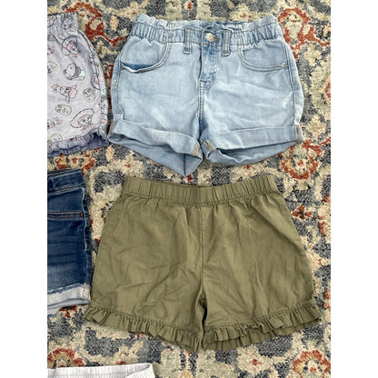 Shorts Skort Bundle Girls Size 6 Ruffle Denim Casual
