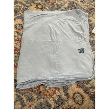 Kickee Pants Gown Hat Blanket Set Boys Preemie Blue Elephant