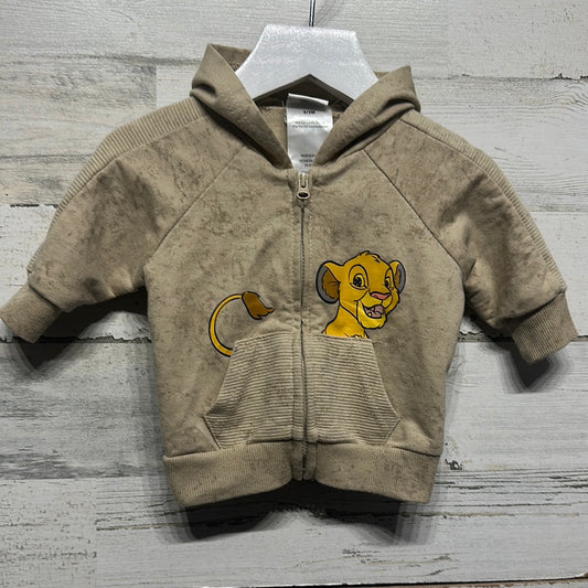 Boys Size 0-3m Disney Baby Lion King Jacket - Very Good Used Condition