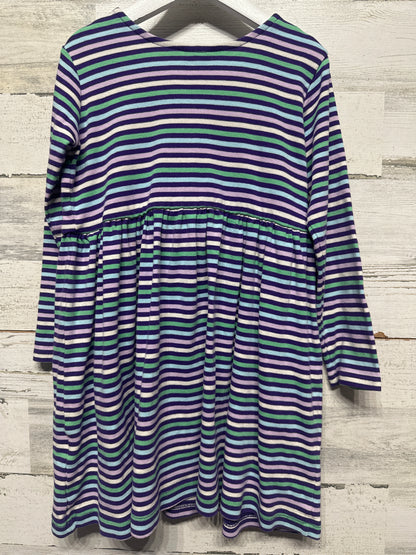 Hanna Andersson Girls Size 5 (110cm) Striped Dress VGUC