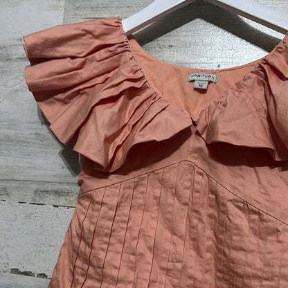 Girls Size 10 Habitual peach shirt - new with tags