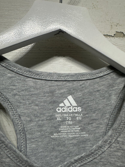 Girls Size 16 XL Adidas Tank Top Lot (2 Pieces) - Very Good Used Condition