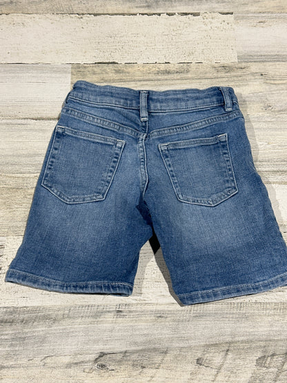 H&M Adjustable Waist Denim Shorts (Longer Length) - Girls Size 5t - Very Good Used Condition