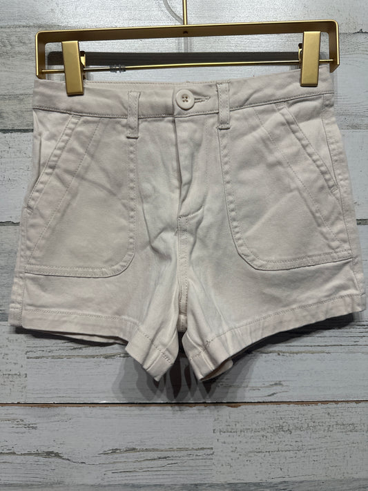 Girls Size 8 Copper Key Khaki Shorts - Very Good Used Condition