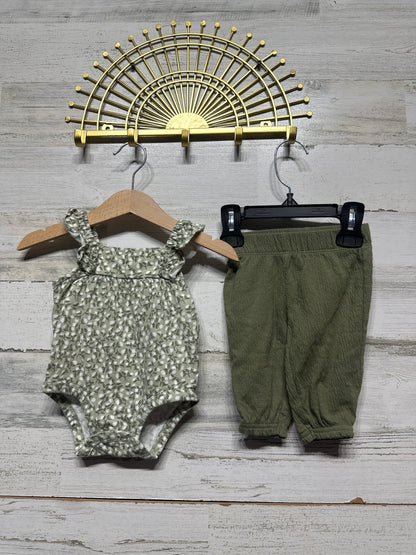 Girls Size 3m Carter's Clothing Lot - 5 Pieces - Good Used Condition