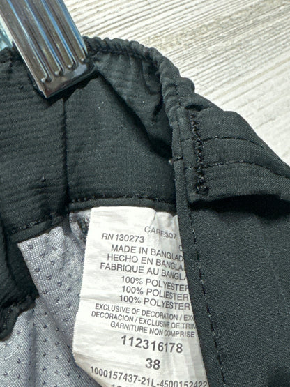 Wrangler Men’s Size 38 Quick Dry Black Cargo Shorts VGUC