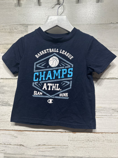 Boys Size 2t Champion Basketball T-Shirt - Good Used Condition