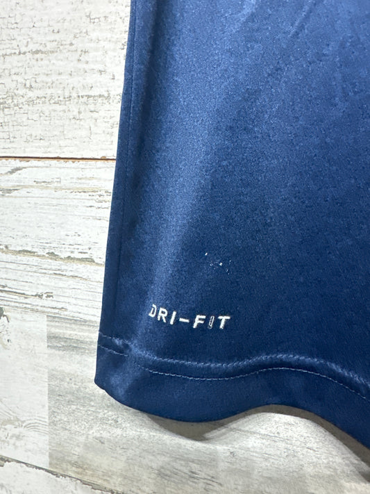 Boys Size 6 Nike Dri-Fit Navy Shirt - Play Condition*