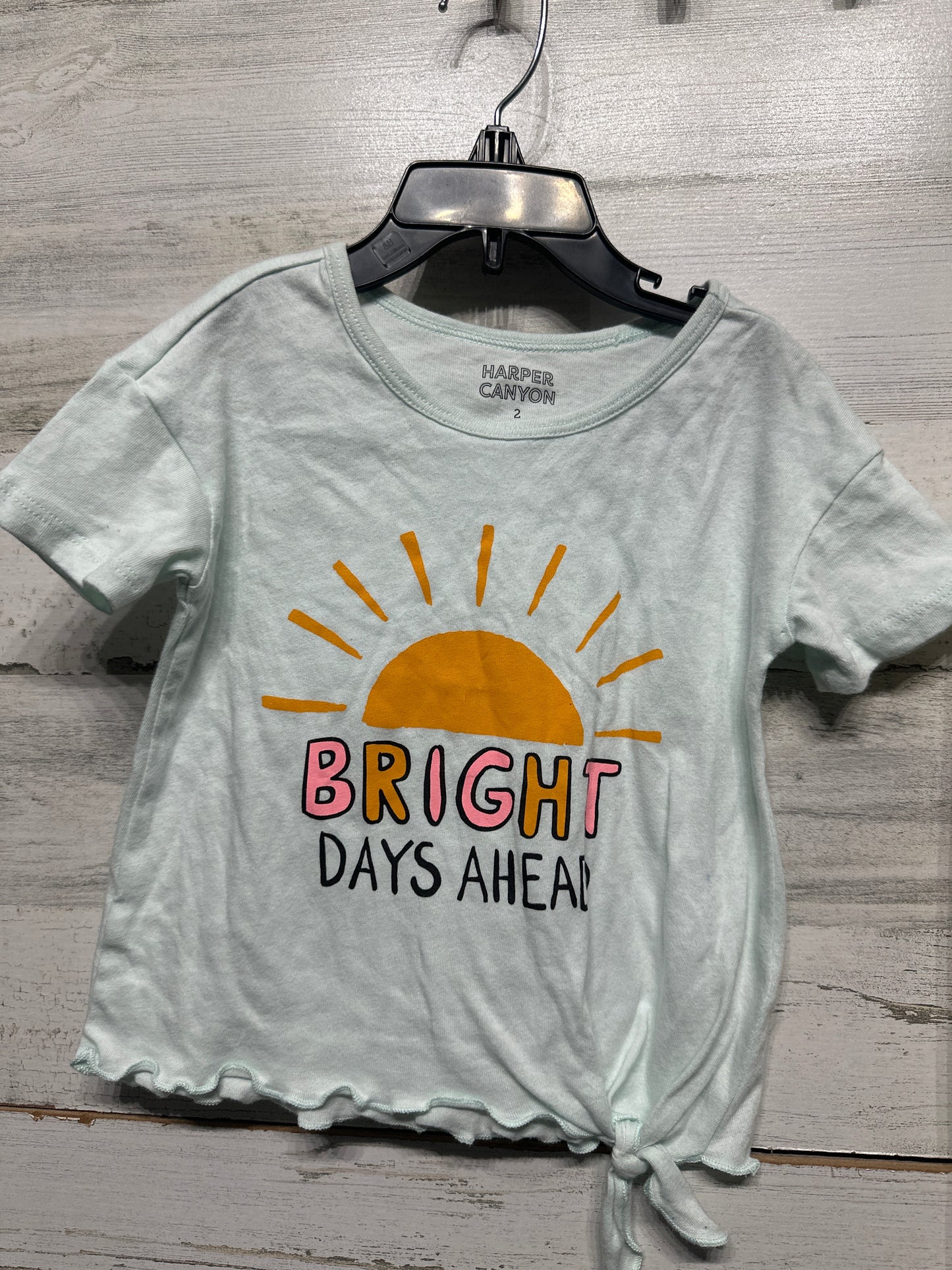 Size 2 Harper Canyon Shirt / Size 2t Dot Dot Smile Leggings NWT