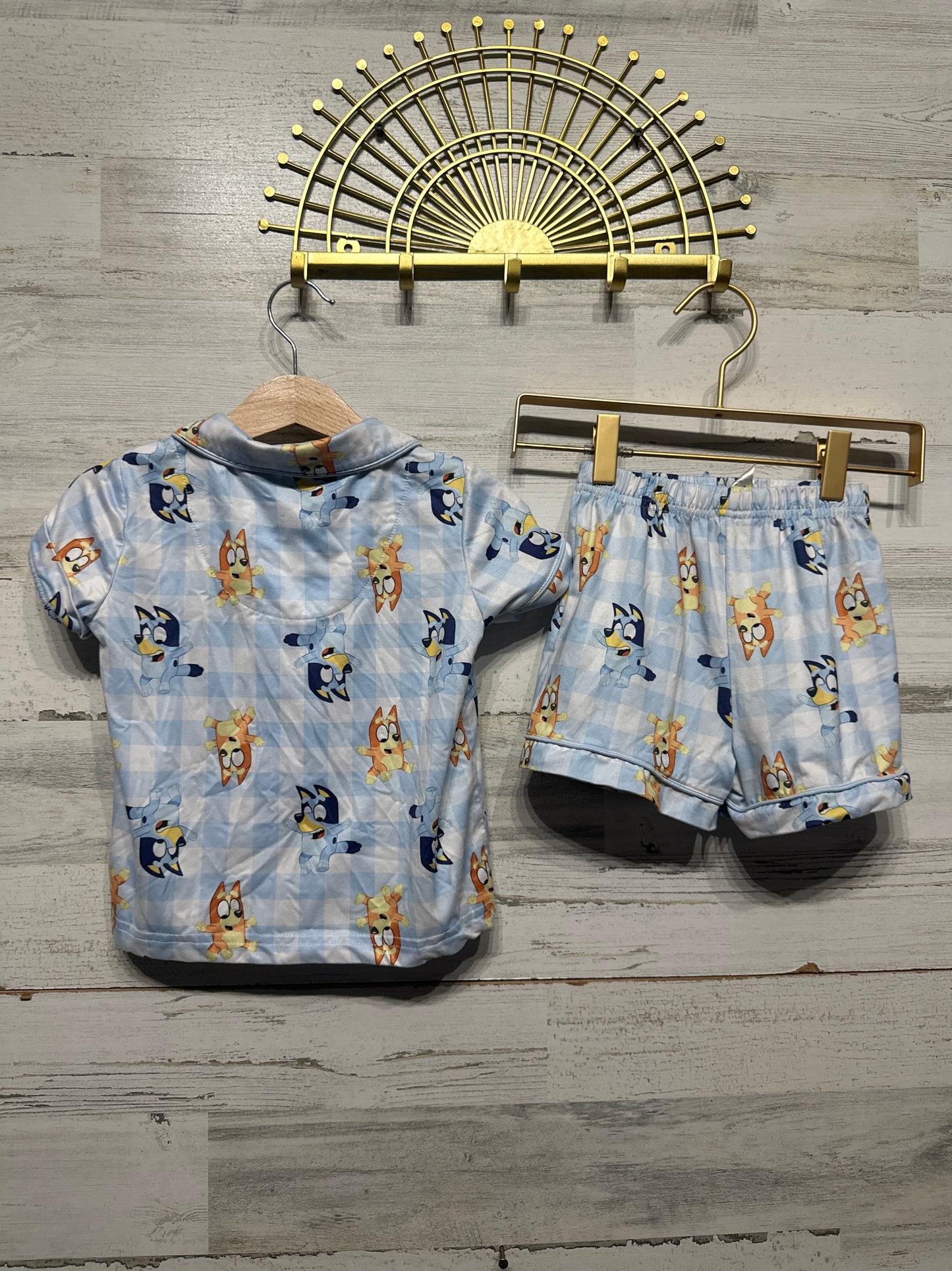 Size 3t Bluey Pajama Set - Very Good Used Condition